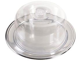 Queijeira Inox C/Tampa Acrílico Brinox Queijeira Inox C/Tampa Acrílico Brinox