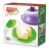 Queijeira Plástica Com Tampa Giulietta Delta 19x10 Cm - Giotto