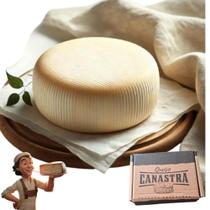 Queijo Canastra da Serra 500g Leve Cura, Sabor Autêntico e Cremoso