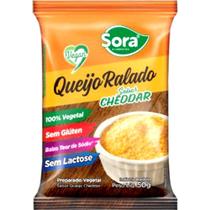 Queijo Cheddar Ralado Vegetal Sora 50g