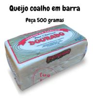 Queijo Coalho Dourado barra 500 Gramas Produto direto da Fábrica