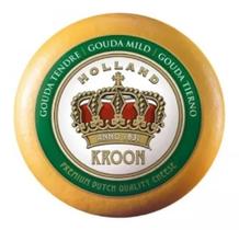 Queijo Gouda Holandes Kroon 300g Fracionado.