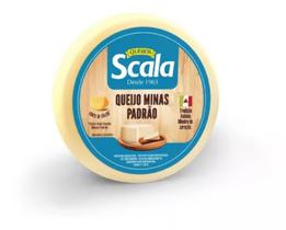 Queijo Minas Padrão Peça 1kg Scala.