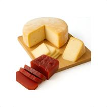 Queijo Minas Região Da Canastra - 1kg + Goiabada 1kg Queijo Minas Região Da Canastra - 1kg + Goiabada 1kg