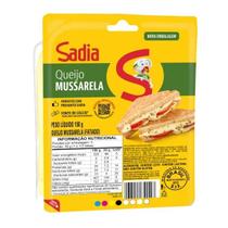 Queijo Mussarela Fatiado Sadia Soltíssimo 150g Caixa c 28