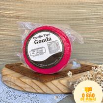 Queijo tipo gouda redondo Minas Gerais 500g