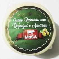 Queijo Trufado com Requeijão e Azeitona Mineiro - MUSA 400g