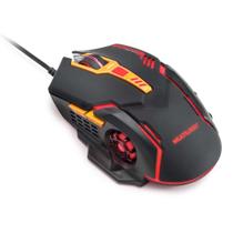 Queima de Estoque Mouse Usb Multilaser Gamer Mo270 Preto C/ Laranjado