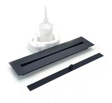 Queimador 90cm Para Lareira Ecológica Preto