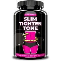 Queimador de gordura abdominal INALTERADO Slim Tighten Tone para mulheres 90 quilates