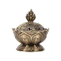 Queimador de incenso Hongzer Bronze em estilo chinês antigo