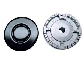 Queimador Difusor + Espalha Chama P/ Fogão Cooktop Casavitra Queimador Difusor + Espalha Chama P/ Fogão Cooktop Casavitra