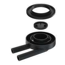 Queimador Duplo Completo Fogão Industrial Ferro N05 15,5cm