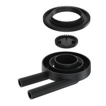 Queimador Duplo Completo Fogão Industrial Ferro N05 15,5cm