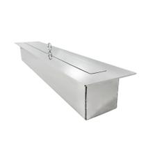 Queimador Ecológico Para Lareira A Álcool 60cm Inox 304