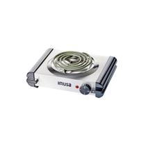 Queimador elétrico único IMUSA USA GAU-80311 1000W de aço inoxidável Queimador elétrico único IMUSA USA GAU-80311 1000W de aço inoxidável