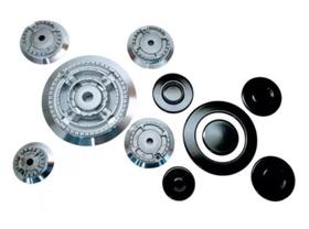 Queimador + Espalhador P/ Fogão Fischer 5q Tripla Chama Inox