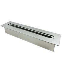 Queimador Lareira Ecológica A Álcool Ou Etanol 50cm Inox - Lux Commerce