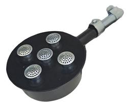 Queimador Preto 5 Caulim C/ Regulagem P/ Fogão Alta Pressão Queimador Preto 5 Caulim C/ Regulagem P/ Fogão Alta Pressão