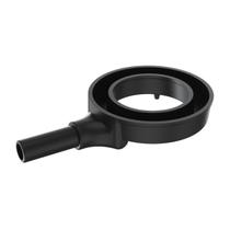 Queimador Simples Dupla Chama Fogão Industrial Ferro N2 15cm