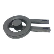 Queimador tripla chama completo para fogões 30x30 industrial