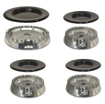 Queimadores + Espalhadores P/ Cooktop Itatiaia Essencial 4 bocas