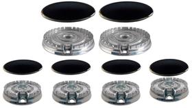 Queimadores + Espalhadores P/fogões Consul CFS6NAR/CFS6NAB 6 bocas Queimadores + Espalhadores P/fogões Consul CFS6NAR/CFS6NAB 6 bocas