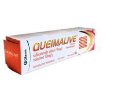 Queimalive Pomada Para Queimaduras Cicatr. Analg. - Cifarma