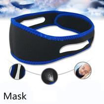 Queixeira de Neoprene para Sono Sem Ronco Cinta de Estabilização de Queixo de Qualidade Queixeira de Neoprene para Sono Sem Ronco Cinta de Estabilização de Queixo de Qualidade