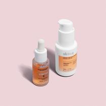 Quem disse, Berenice Kit Hidratação e Glow: Creme Revitalizador Facial Noite 50ml + Sérum Concentrado Antioxidante Vitamina C 30ml - Skin.Q