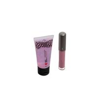 Quem disse, Berenice Kit Mini Sabonete Demaquilante 30ml + Batom Líquido Supermate Rosetali 4ml