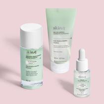 Quem disse, Berenice Kit Skincare Skin.q: Sérum Triplo Combate + Solução Renovadora Duplo Combate + Gel de Limpeza