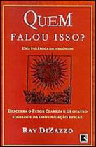 Quem falou isso