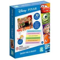 Quem Viu O Buzz Jogo De Memória Disney Pixar Com 30 Cartas Dado E Ampulheta - Nig Brinquedos