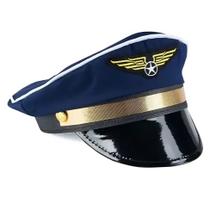 Quepe Chapéu Aviador Policial e Marinheiro Boina Fantasia Carnaval Festa Helloween