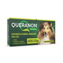 Queranon 15 kg 30 Comprimidos Cães Porte Medio Pelagem e Crescimento Pelo Pet - Avert