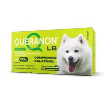 Queranon LB Pele e Pelagem Suplemento Vitamínico para Cães até 30 Kg Avert 30 Comprimidos Palatáveis