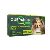 Queranon Pele e Pelagem Suplemento Para Cães 30 Comprimidos Queranon Pele e Pelagem Suplemento Para Cães 30 Comprimidos