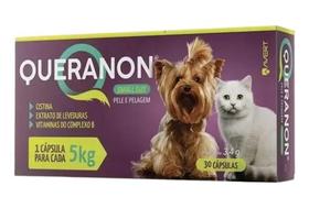 Queranon Small Size 30 Cáps Pelo Pele Até 5kg Avert