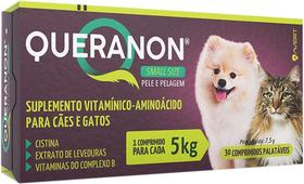 Queranon small size para cães e gatos 30 comprimidos