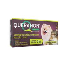 Queranon Small Size Suplemento Pelos Cães Gatos 30 Comprimidos