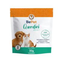Queratini BePet Suplemento Alimentar para Cães e Gatos 30g Queratini BePet Suplemento Alimentar para Cães e Gatos 30g