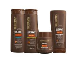 Queravit Shampoo Cond Máscara 250ml Final 200ml Bio Extratus