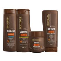Queravit Shampoo Cond Máscara 250ml Final 200ml Bio Extratus