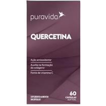 Quercetina Vitamina C Puravida 60 Caps Sem Sabor