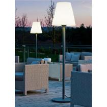 Querolustre Abajour Jardim 1lamp E27 C/coluna 1.80m