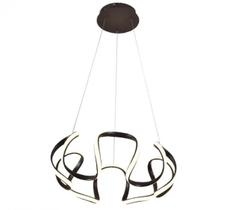 Querolustre Pendente Dcd015009 64w 3000k Marrom Querolustre Pendente Dcd015009 64w 3000k Marrom