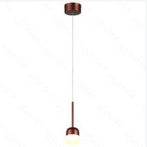 Querolustre Pendente Dcd01818 6w 3000k Marrom Querolustre Pendente Dcd01818 6w 3000k Marrom