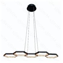 Querolustre Pendente Dcd03181 66w 3000k Preto Querolustre Pendente Dcd03181 66w 3000k Preto