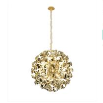 Querolustre Pendente Dcd06205 P/24 Lamp G9 Dourado